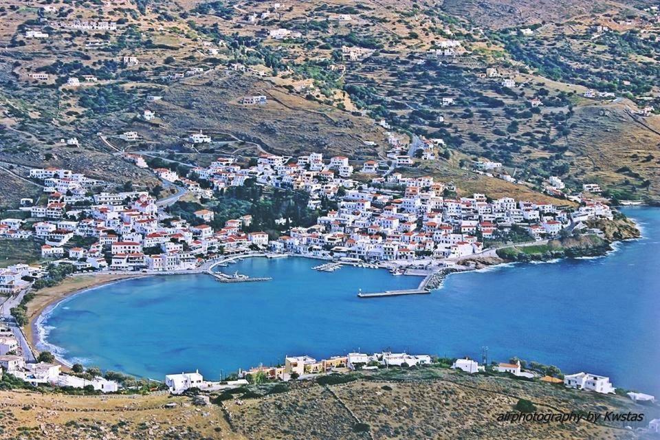 Villa Bonatsa Andros Home Баци Екстериор снимка